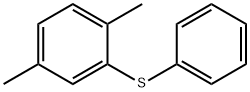 Benzene, 1,4-dimethyl-2-(phenylthio)- Struktur