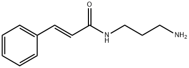 2-Propenamide, N-(3-aminopropyl)-3-phenyl-, (E)- (9CI) Struktur