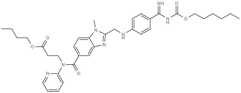 Dabigatran Impurity 36 Struktur