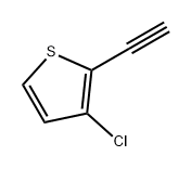 Thiophene, 3-chloro-2-ethynyl- Struktur