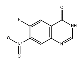 4(3H)-Quinazolinone, 6-fluoro-7-nitro- Struktur