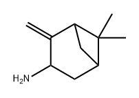 Bicyclo[3.1.1]heptan-3-amine, 6,6-dimethyl-2-methylene- Struktur