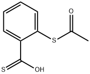 Benzenecarbothioic acid, 2-(acetylthio)- Struktur