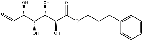 D-Glucuronic acid 3-phenylpropyl ester Struktur