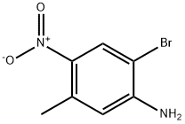 Benzenamine, 2-bromo-5-methyl-4-nitro- Struktur