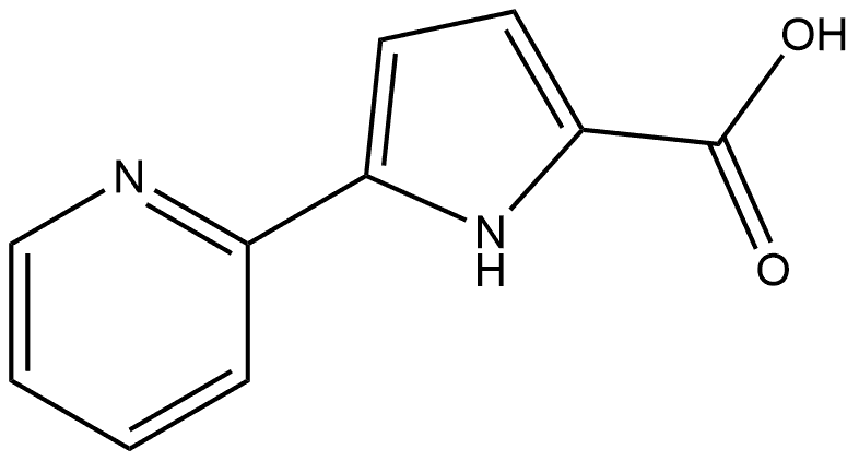 5-(Pyridin-2-yl)-1H-pyrrole-2-carboxylic acid Struktur