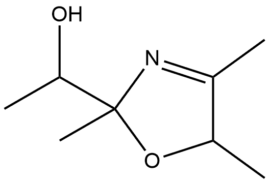 2-Oxazolemethanol, 2,5-dihydro-α,2,4,5-tetramethyl- Struktur