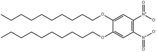 Benzene, 1,2-bis(decyloxy)-4,5-dinitro- Struktur