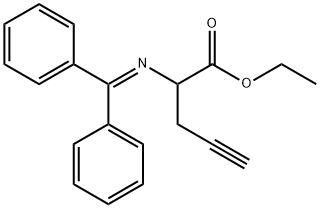 4-Pentynoic acid, 2-[(diphenylmethylene)amino]-, ethyl ester