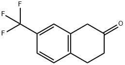 3,4-Dihydro-7-(trifluoromethyl)-2(1H)-naphthalenone Struktur