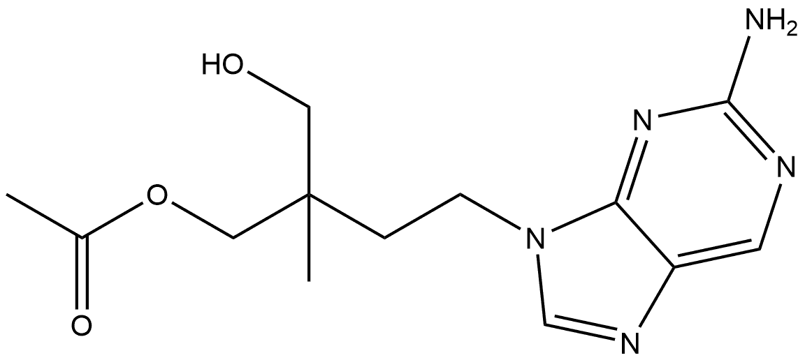 Famciclovir Impurity 80 Struktur