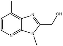 3H-Imidazo[4,5-b]pyridine-2-methanol, 3,7-dimethyl- Struktur