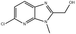 3H-Imidazo[4,5-b]pyridine-2-methanol, 5-chloro-3-methyl- Struktur