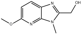 3H-Imidazo[4,5-b]pyridine-2-methanol, 5-methoxy-3-methyl- Struktur