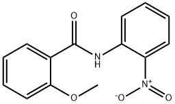 2-methoxy-N-(2-nitrophenyl)benzamide Struktur