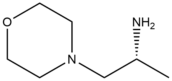 (R)-1-morpholinopropan-2-amine Struktur