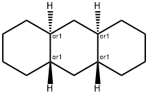 (4aS)-1,2,3,4,4aα,5,6,7,8,8aβ,9,9aβ,10,10aα-Tetradecahydroanthracene Struktur