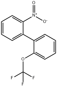 1,1'-Biphenyl, 2-nitro-2'-(trifluoromethoxy)- Struktur