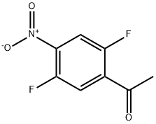 Ethanone, 1-(2,5-difluoro-4-nitrophenyl)- Struktur