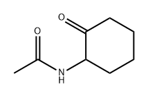 Acetamide, N-(2-oxocyclohexyl)- Struktur