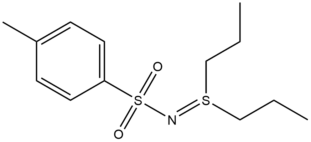 Benzenesulfonamide, N-(dipropyl-λ4-sulfanylidene)-4-methyl-