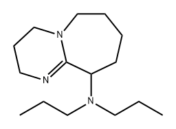 Pyrimido[1,2-a]azepin-10-amine, 2,3,4,6,7,8,9,10-octahydro-N,N-dipropyl- Struktur