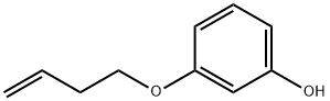 Phenol, 3-(3-buten-1-yloxy)- Struktur