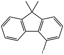 9H-Fluorene, 4-iodo-9,9-dimethyl- Struktur