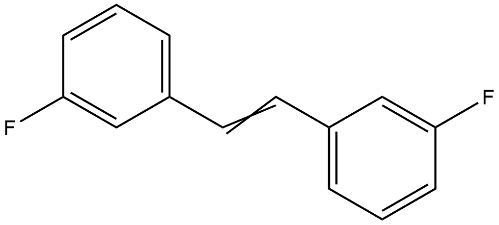 Benzene, 1,1'-(1E)-1,2-ethenediylbis[3-fluoro-