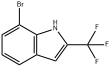 7-Bromo-2-(trifluoromethyl)indole Struktur