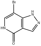 4H-Pyrazolo[4,3-c]pyridin-4-one, 7-bromo-1,5-dihydro- Struktur