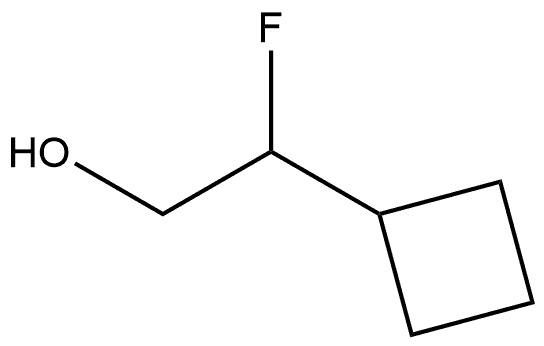 Cyclobutaneethanol, β-fluoro- Struktur