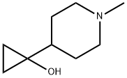 Cyclopropanol, 1-(1-methyl-4-piperidinyl)- Struktur