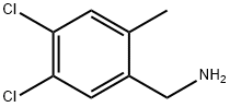 Benzenemethanamine, 4,5-dichloro-2-methyl- Struktur