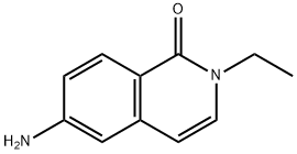 6-amino-2-ethyl-1,2-dihydroisoquinolin-1-one Struktur