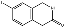 7-Fluoro-1,4-dihydro-2H-isoquinolin-3-one Struktur