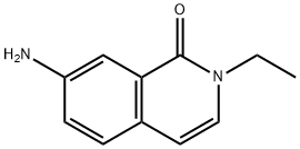 7-amino-2-ethyl-1,2-dihydroisoquinolin-1-one Struktur