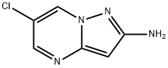 6-chloropyrazolo[1,5-a]pyrimidin-2-amine Struktur