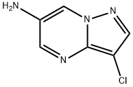 3-chloropyrazolo[1,5-a]pyrimidin-6-amine Struktur