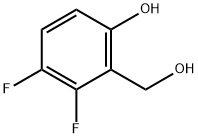 2,3-Difluoro-6-hydroxybenzylalcohol Struktur