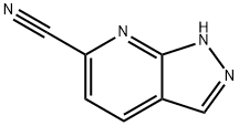 1H-Pyrazolo[3,4-b]pyridine-6-carbonitrile Struktur