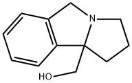 2,3-Dihydro-1H-pyrrolo[2,1-a]isoindole-9b(5H)-methanol Struktur