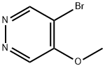 Pyridazine, 4-bromo-5-methoxy- Struktur