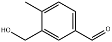 Benzaldehyde, 3-(hydroxymethyl)-4-methyl- Struktur