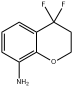 2H-1-Benzopyran-8-amine, 4,4-difluoro-3,4-dihydro- Struktur