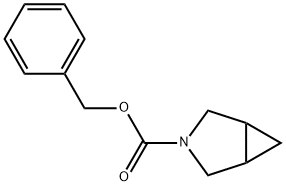 3-Azabicyclo[3.1.0]hexane-3-carboxylic acid, phenylmethyl ester Struktur