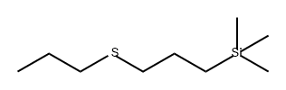 Silane, trimethyl[3-(propylthio)propyl]-