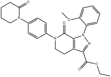 Apixaban IMpurity 5 (BMS-591329-01) Struktur