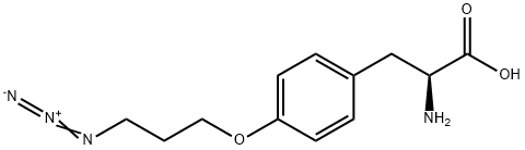 O-(3-Azidopropyl)-L-tyrosine Struktur