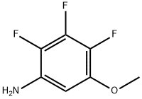 5-Methoxy-2,3,4-trifluoroaniline Struktur